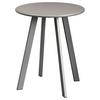 Beistelltisch New York Grau - Grau, Design, Metall (40/48/40cm) - P & B