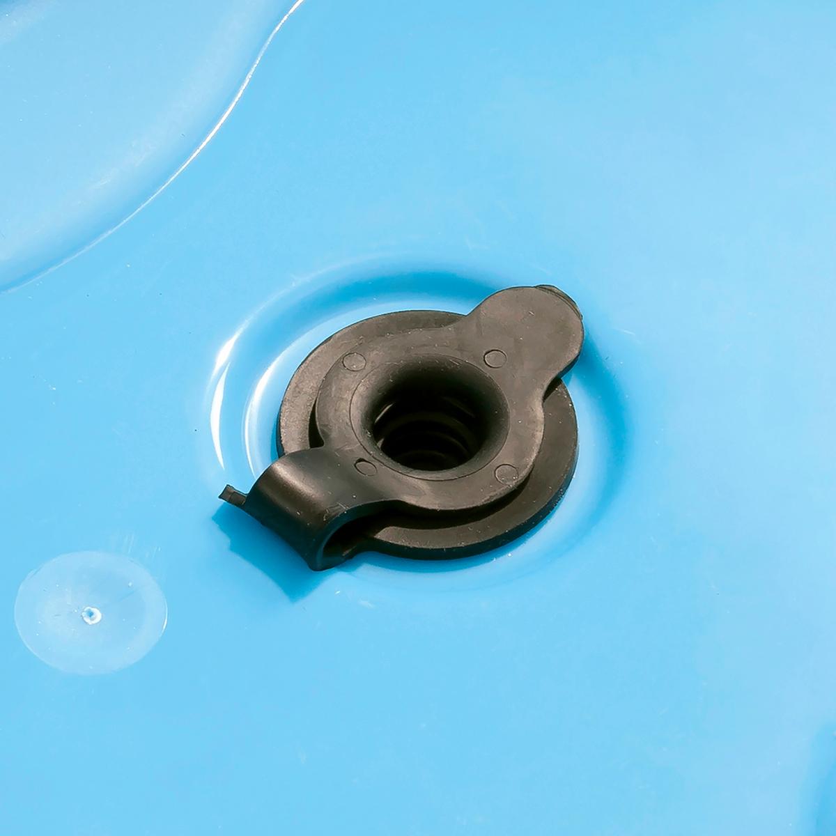 Sand- Und Wassertisch Spiral - Blau/Grau, Basics, Kunststoff (66/66/57,1cm) - Ambia Garden