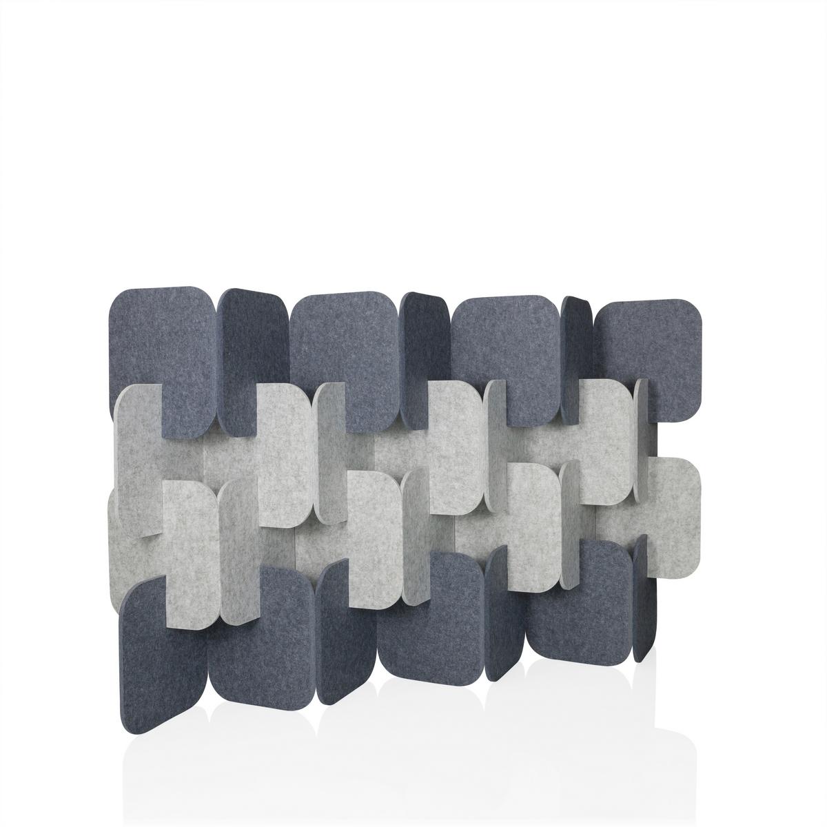 TRENNWAND Flexmiut Anthrazit B: 174cm - Anthrazit, MODERN, Textil (174/114/25cm) - MID.YOU