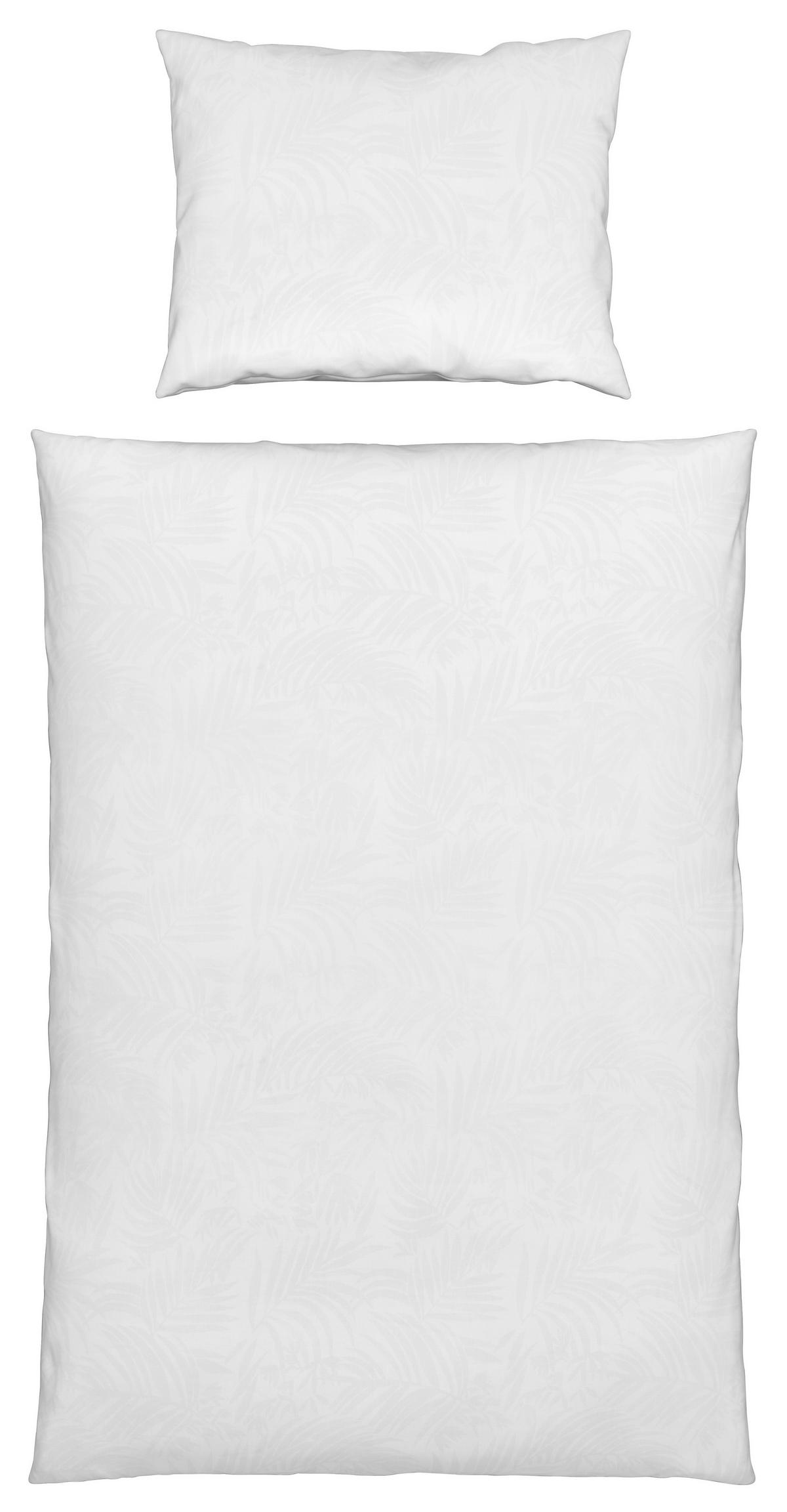 Posteľná bielizeň Corinne, 70/90 140/200cm - biela, Romantik / Landhaus, textil (140/200cm) - Mömax