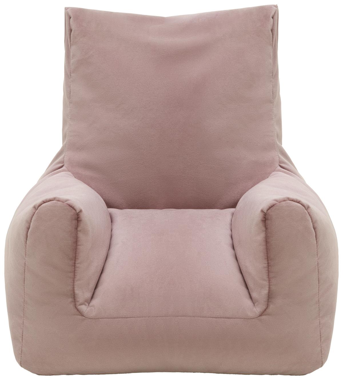 Sedací vak růžový - růžová, textil (70/55/70cm) - Modern Living