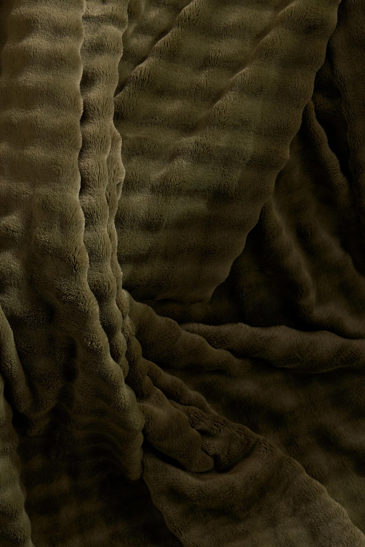 MÄKKÁ DEKA BIEN AU CHAUD - smaragdovozelená, Modern, textil (130/180cm)