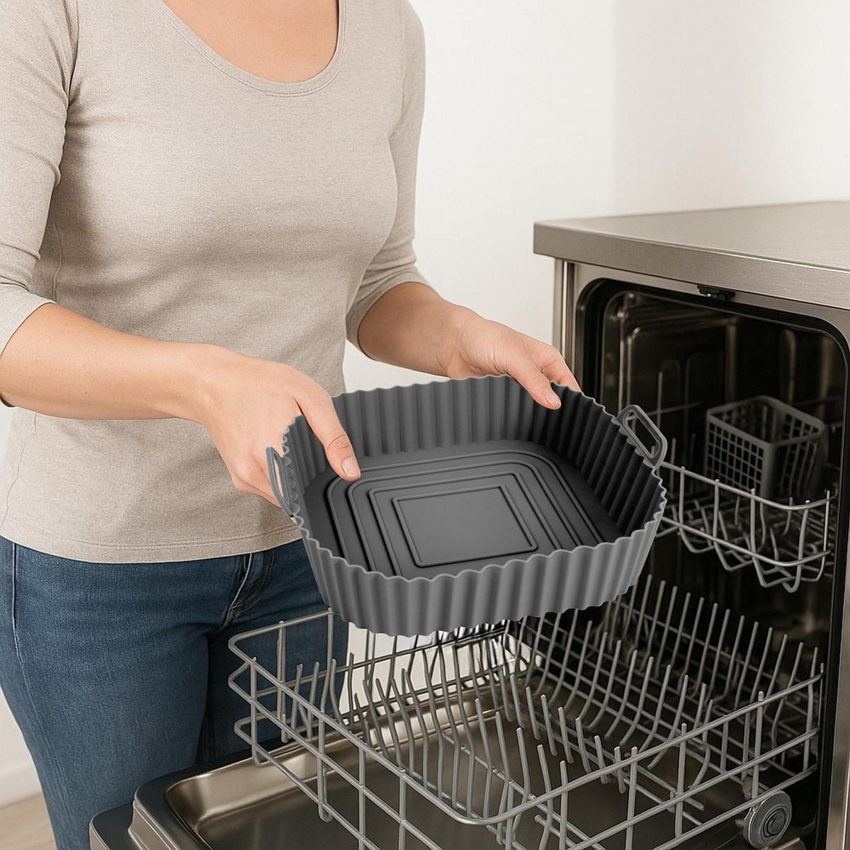 BACKFORMENSET KITCHBO - Schwarz/Grau, Basics, Kunststoff (20,2/15,9/6,3cm)