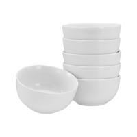 Schüsselset Luna 6--Teilig., Weiß - Weiß, Basics, Keramik - Creatable