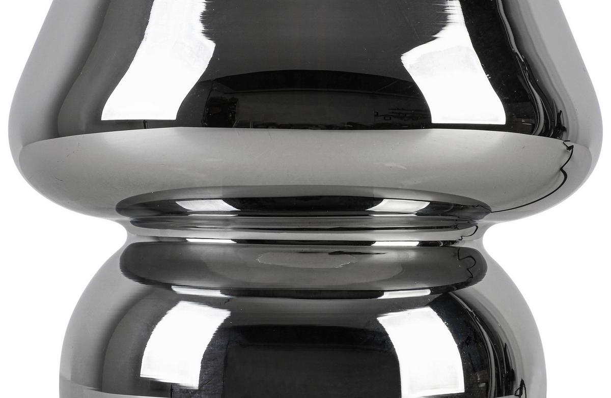 STOLNÍ LAMPA SCHÖNI - černá/barvy chromu, Moderní, plast/sklo (15/18cm) - Modern Living