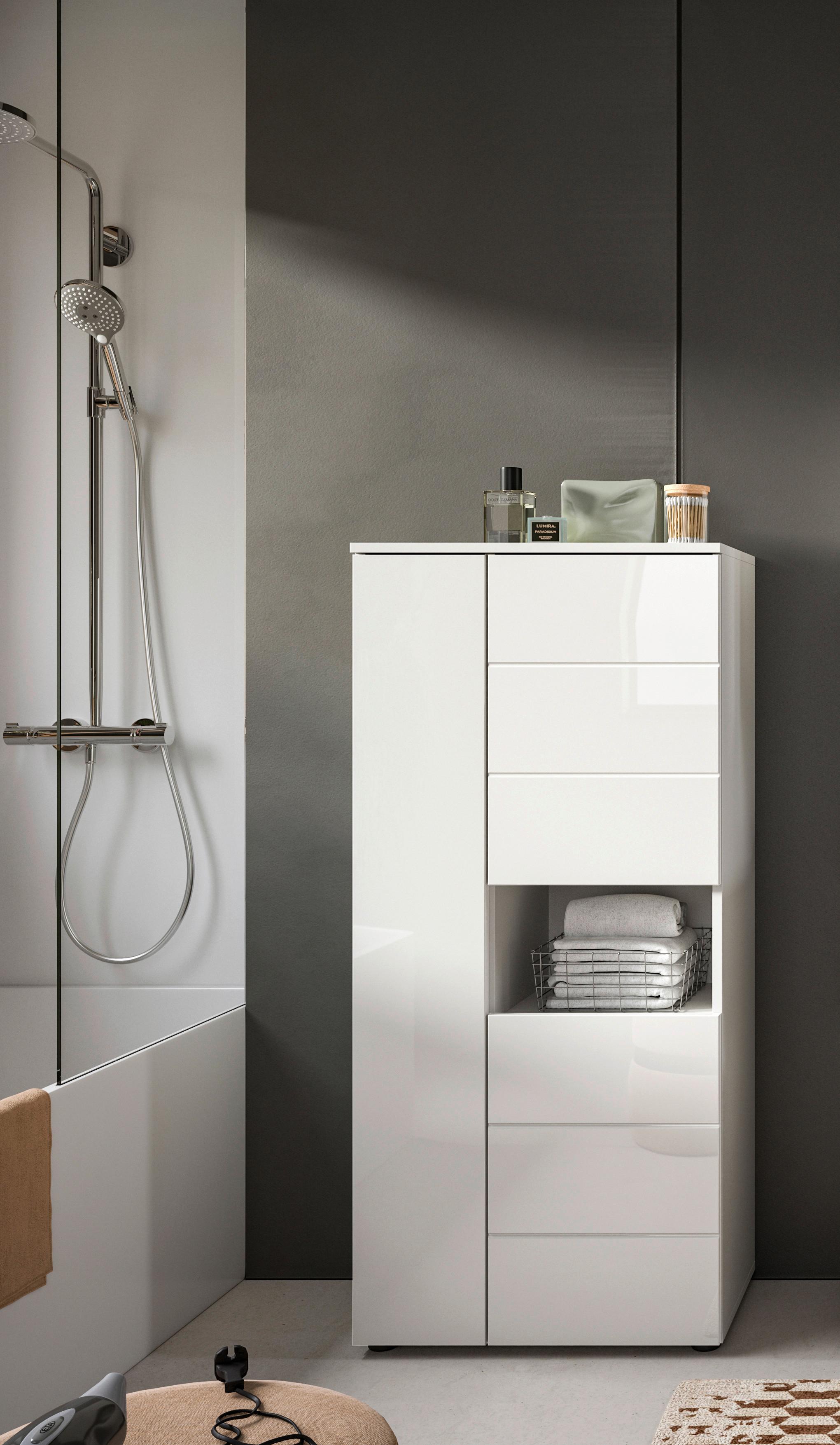 Midischrank Vira Weiß B: 60 Cm
