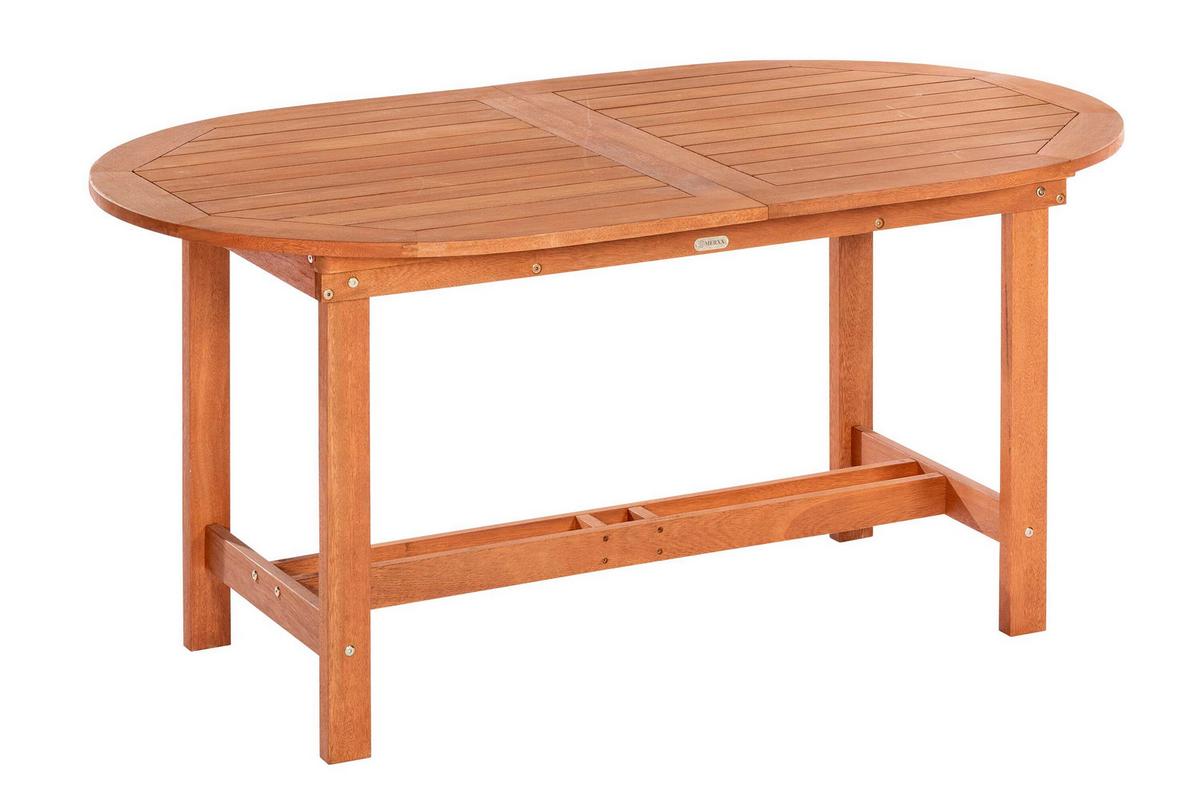 Gartentischgruppe Vitoria 7--Teilig. Aus Holz Mit Auflagen - Eukalyptusholzfarben/Grau, KONVENTIONELL, Holz/Textil - Gardenson