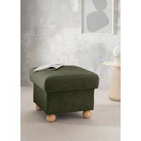 Hocker Torello Grün B: 56cm - Wildeiche/Grün, KONVENTIONELL, Textil (56/46/56cm) - Livetastic