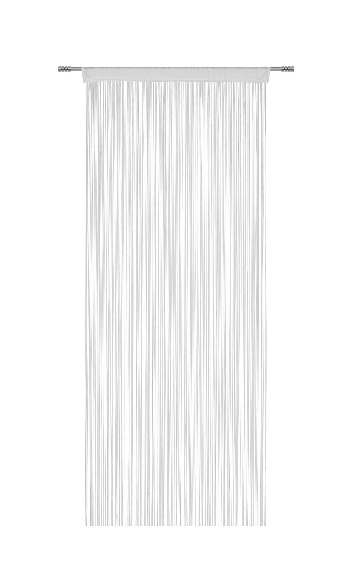 PROVÁZKOVÝ ZÁVĚS Promotion-cen.trhák, 90/200cm - bílá, Konvenční, textil (90/200cm) - Based