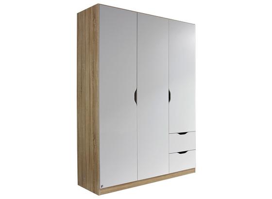Kombischrank Freising 136 cm Eiche/Weiß - Weiß/Sonoma Eiche, MODERN, Holzwerkstoff (136/197/54cm) Kombischrank Freising 136 cm Eiche/Weiß - Weiß/Sonoma Eiche, MODERN, Holzwerkstoff (136/197/54cm)