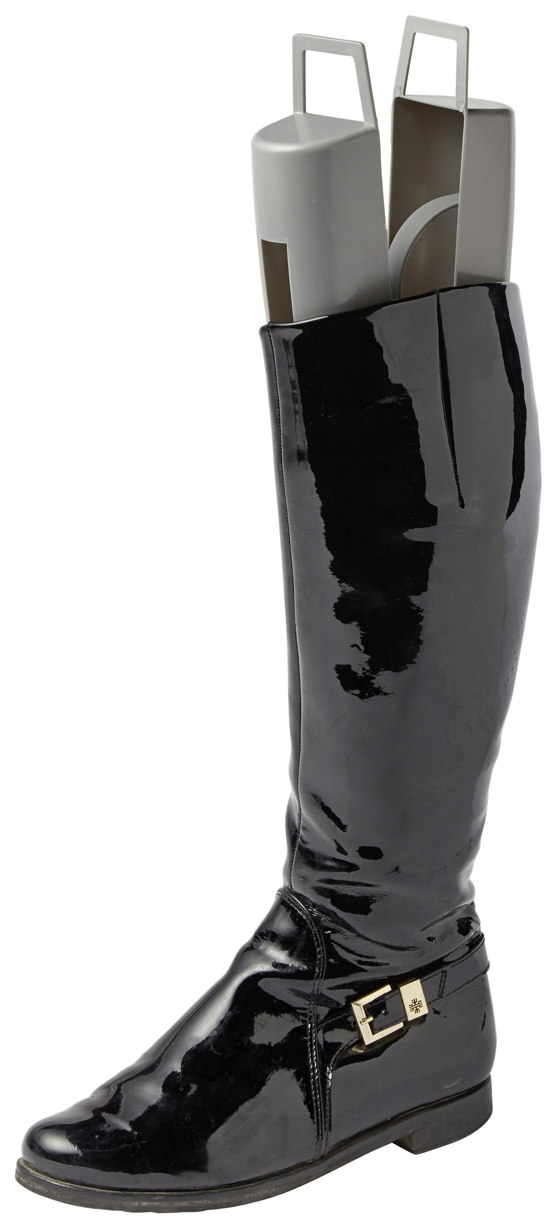 Stiefelspanner Kate Grau, 2er-Set - Grau, KONVENTIONELL, Kunststoff (13/28cm) - Homezone