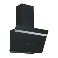 Dunstabzugshaube Schwarz B: 60 Cm - Schwarz, Basics, Glas (60/111.60/29.6cm) - PKM