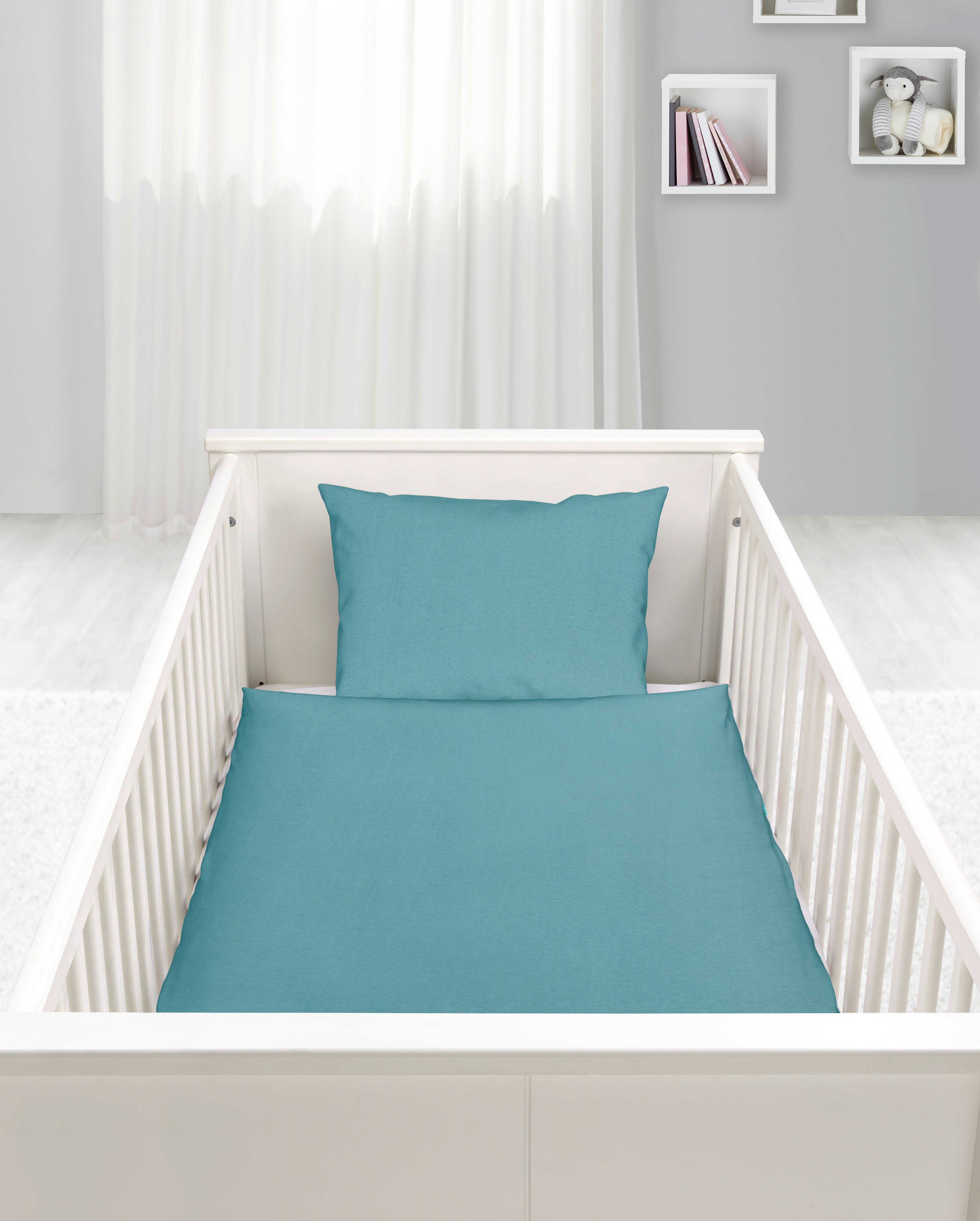 DĚTSKÉ POVLEČENÍ Toni, 100/135cm, zelená - jadeitově zelená, Moderní, textil (100/135cm) - Modern Living