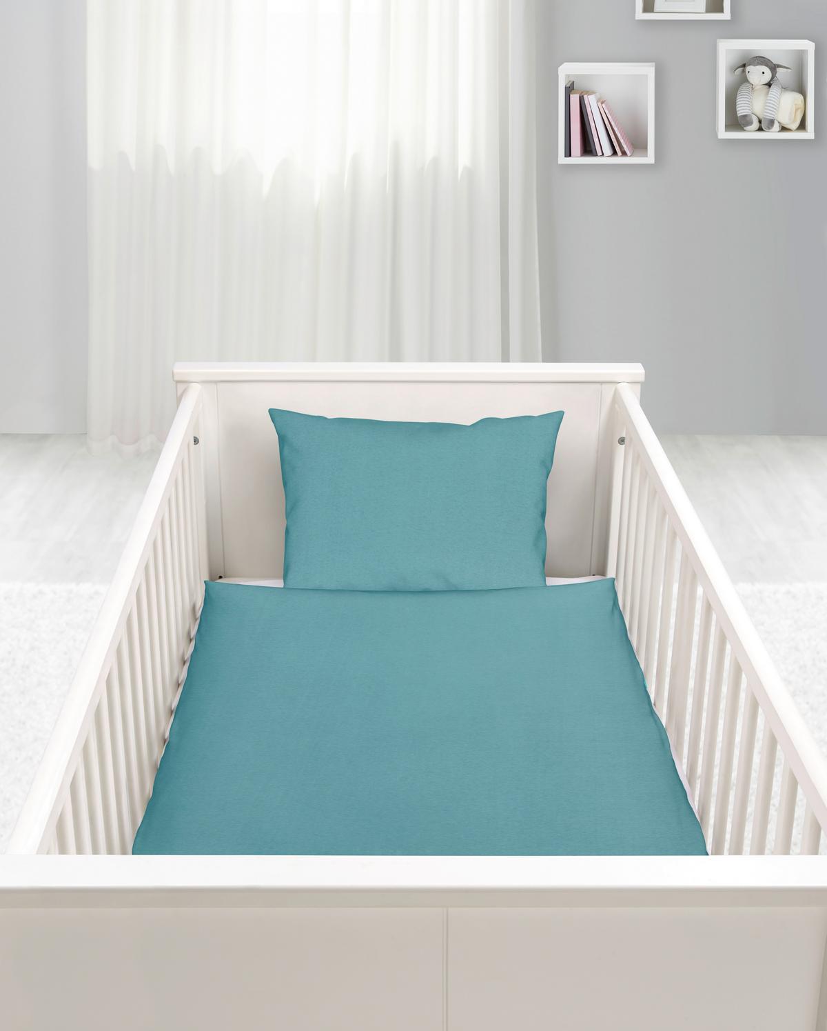 DĚTSKÉ POVLEČENÍ Toni, 100/135cm, zelená - jadeitově zelená, Moderní, textil (100/135cm) - Modern Living