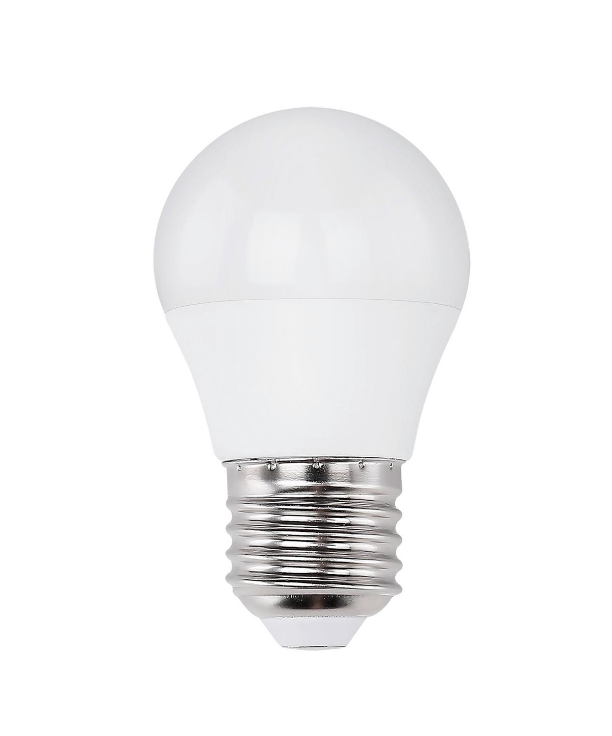 LED žárovka E27, 5W, ILLU, 230V - opál, plast (4,7/8,8cm)
