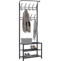 STOJAN DO ŠATNY AMELIA - černá, Moderní, kov (67/185/32cm) - Mömax