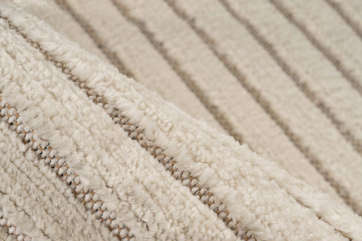 Flachwebteppich Madita 200 - Weiß, KONVENTIONELL, Textil (160/230cm) - Kayoom