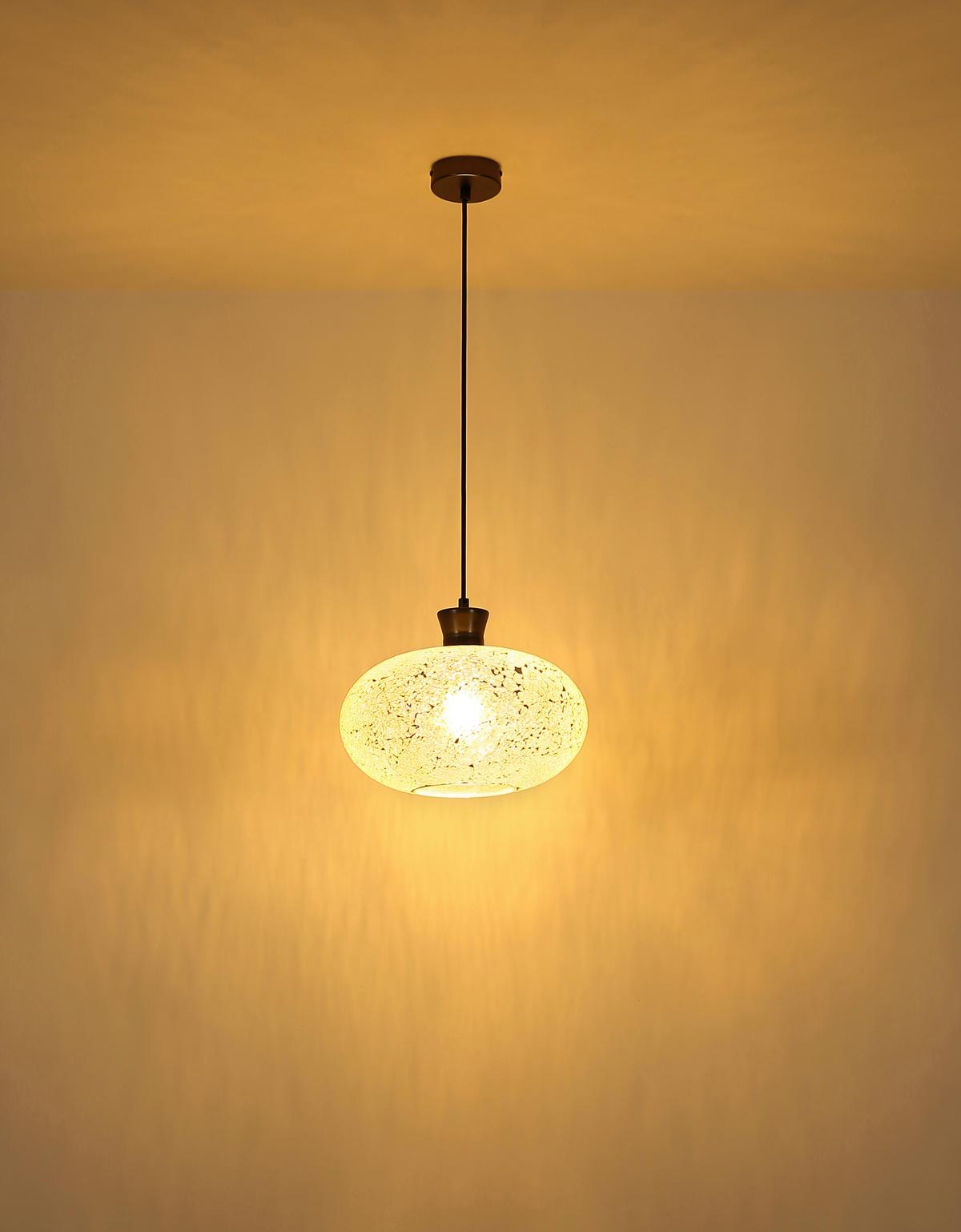 Hängeleuchte Exkl. 1xe27, 40w - Klar/Schwarzchrom, Design, Glas/Kunststoff (30/120cm) - Globo