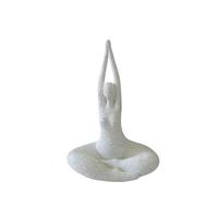 Skulptur Elli - Creme, KONVENTIONELL, Kunststoff (20/11/29cm) - Luca Bessoni