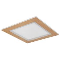 LED-Deckenleuchte 41767-30q - Opal/Weiß, Basics, Kunststoff/Metall (40/40/5cm) - Globo