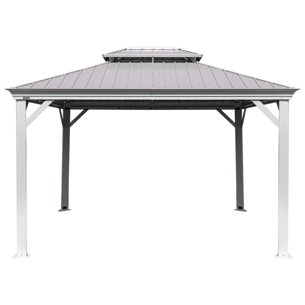 Pavillon Messina 483x363 cm wetterfest Gartenpavillon