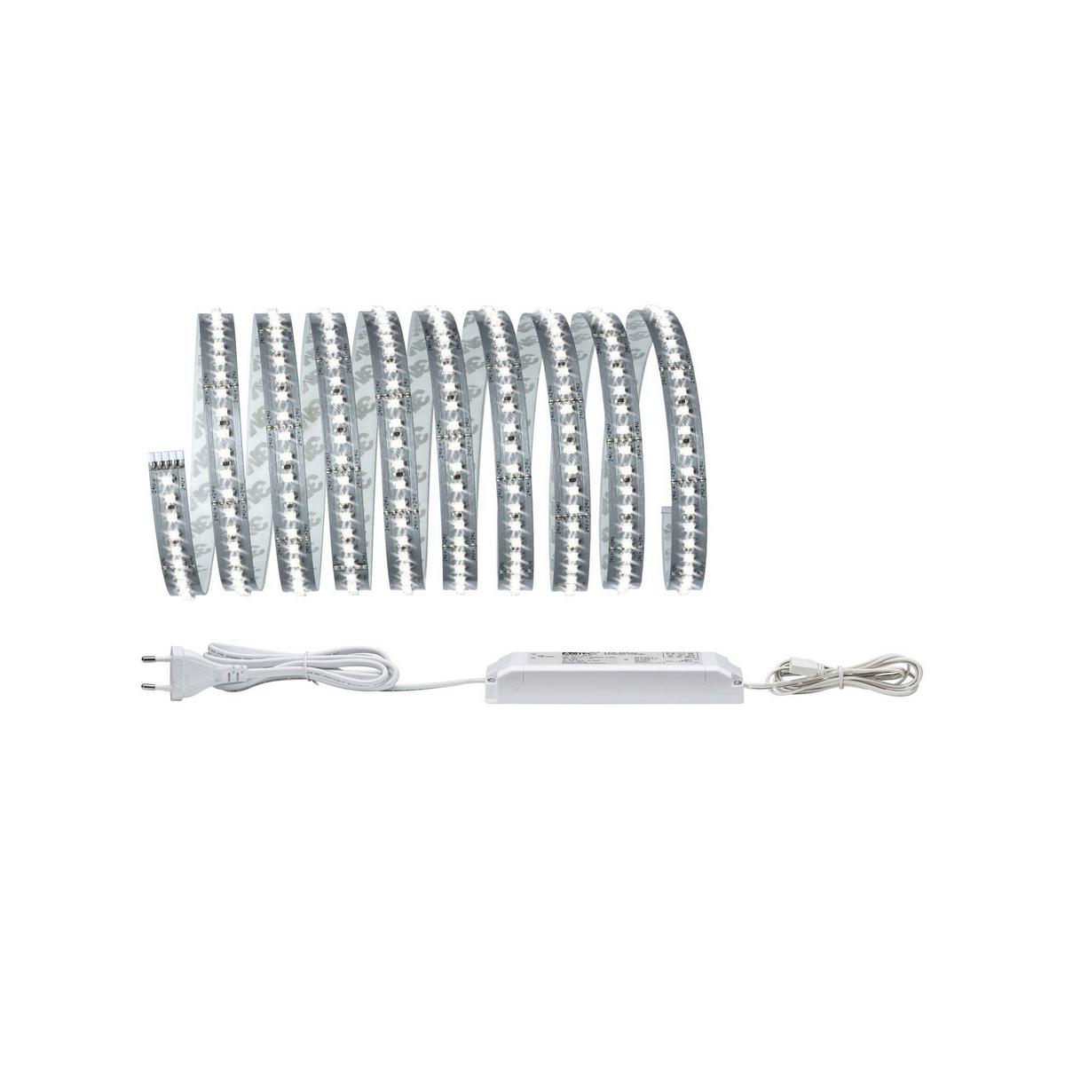 Led-streifen L: 3-5,5 M Dimmbar - Silberfarben, Basics, Metall (300-550,0cm) - Paulmann