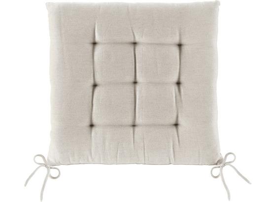 Sedák Anita -ext- - béžová, textil (40/40/4cm) - MÖMAX modern living Sedák Anita -ext- - béžová, textil (40/40/4cm) - MÖMAX modern living