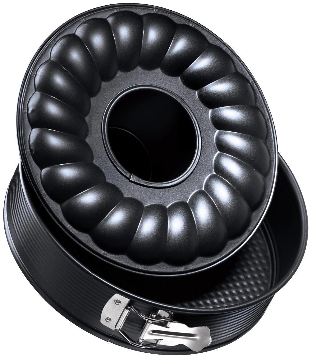 Kapcsos Tortaforma 3967 - Fekete, konvencionális, Fém (26/26/9cm) - Zenker