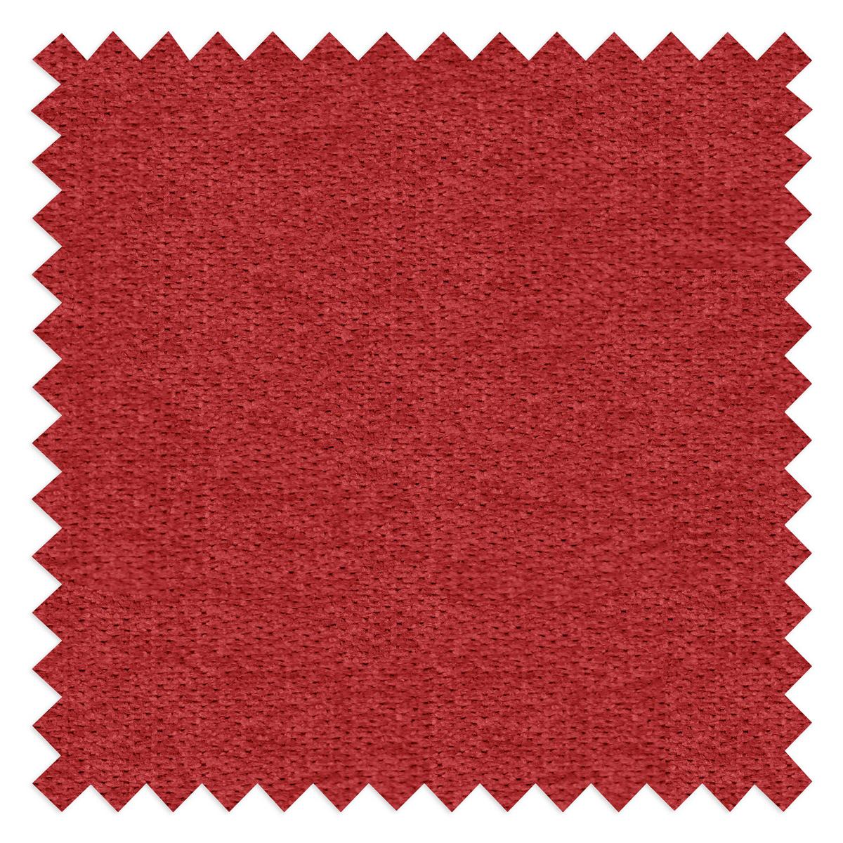 Récamiere Pako Rot B: 185cm - Rot/Braun, Design, Textil (185/93/75cm) - Livetastic