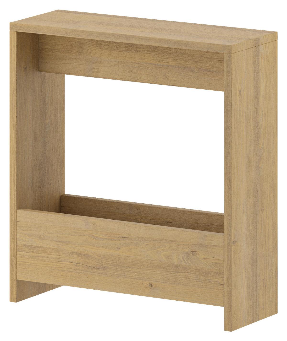 Beistelltisch Simpi Beistelltisch - Eichefarben, Design, Holzwerkstoff (55/20/60cm) - Livetastic