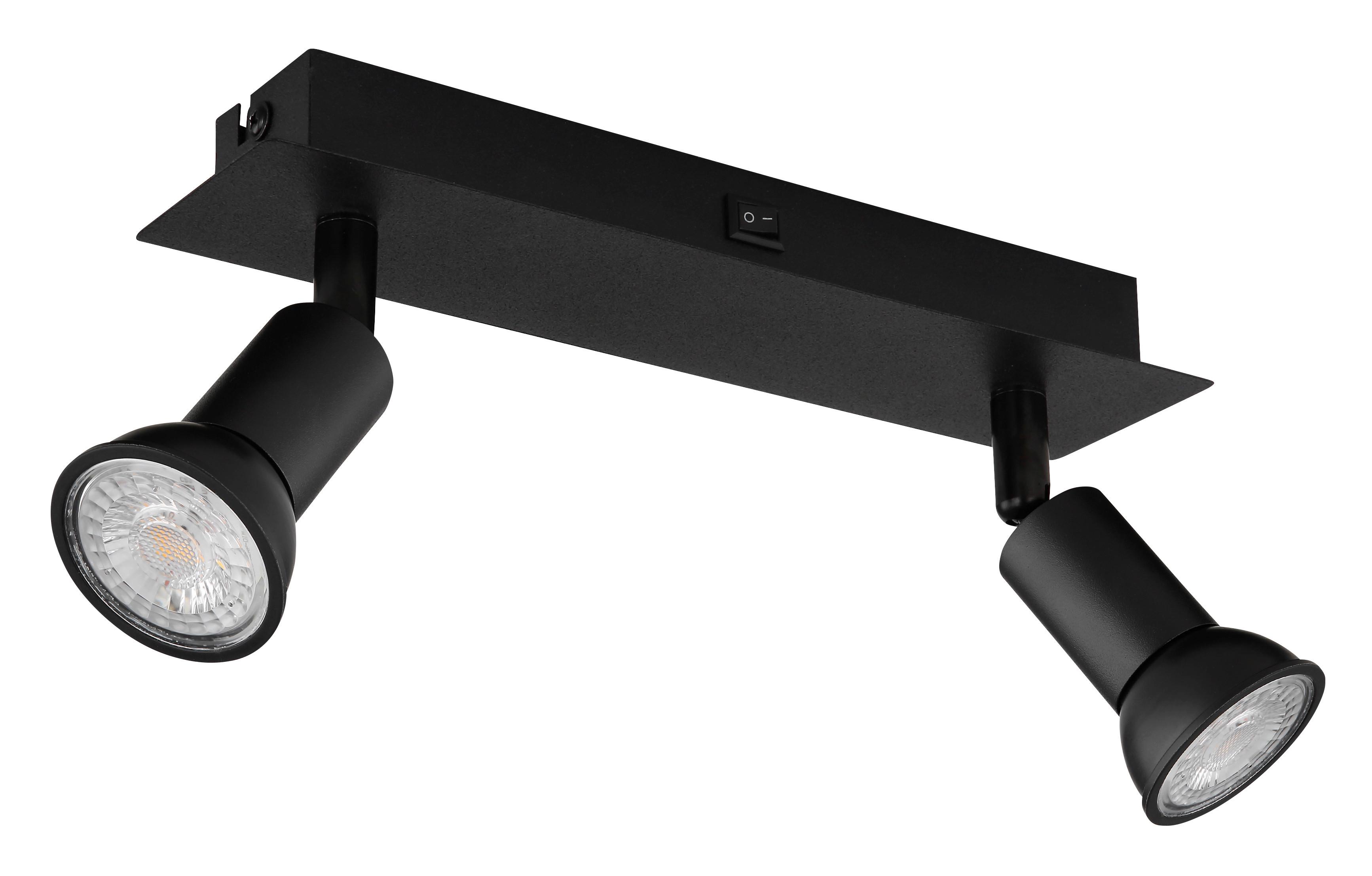 Strahler 57998-2 - Schwarz, Design, Metall (25/6/9cm) - Globo