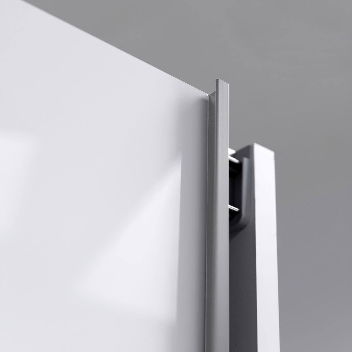 SCHIEBETÜRENSCHRANK Viva Weiß Hochglanz B: 200cm - Weiß Hochglanz/Weiß, MODERN, Holzwerkstoff (200/210/62cm) - P & B