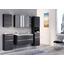 Spiegelschrank Arezzo B: 100 cm Eiche Dekor - Graphitfarben/Silbereichenfarben, Basics, Glas/Holzwerkstoff (100/64/20cm) - Livetastic Spiegelschrank Arezzo B: 100 cm Eiche Dekor - Graphitfarben/Silbereichenfarben, Basics, Glas/Holzwerkstoff (100/64/20cm) - Livetastic