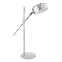 Tischlampe 24099tc Chromfarben mit Schalter - Chromfarben, Basics, Metall (42/16/50cm)