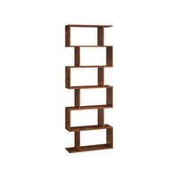 Bücherwand Iron B: 70 Cm Braun - Braun, Basics, Holzwerkstoff (70/190,5/24cm) - Boxxx