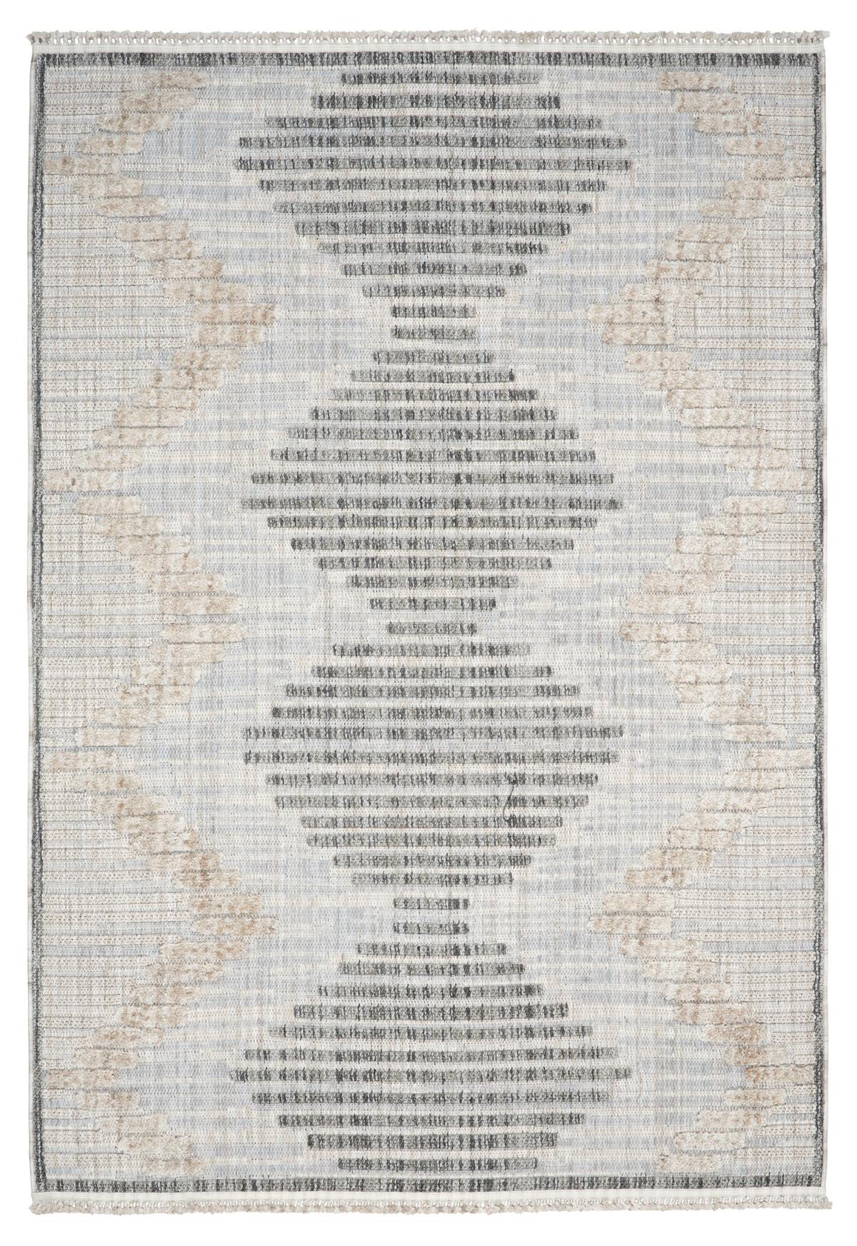 KOBEREC TKANÝ NA PLOCHO Valencia, 80/150cm - béžová, Moderní, textil (80/150cm) - Mömax