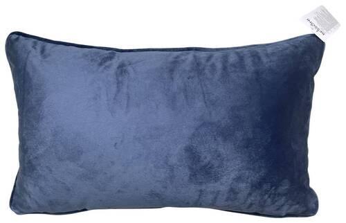 Zierkissen Romy 30x50 cm Polyester Petrol mit Zipp - Petrol, MODERN, Textil (30/50cm) - Luca Bessoni