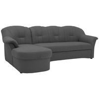 Ecksofa Papenburg Grau - Schwarz/Grau, KONVENTIONELL, Textil (142/233cm) - MID.YOU