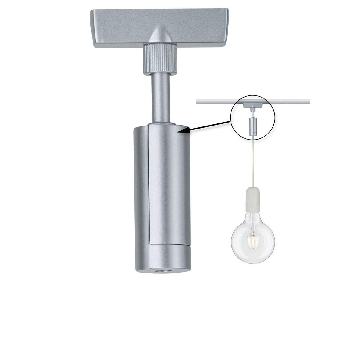 Schienensystem Urail Hängeadapter 95551 Chromfarben - Chromfarben, Basics, Metall (2,3/12,4cm) - Paulmann