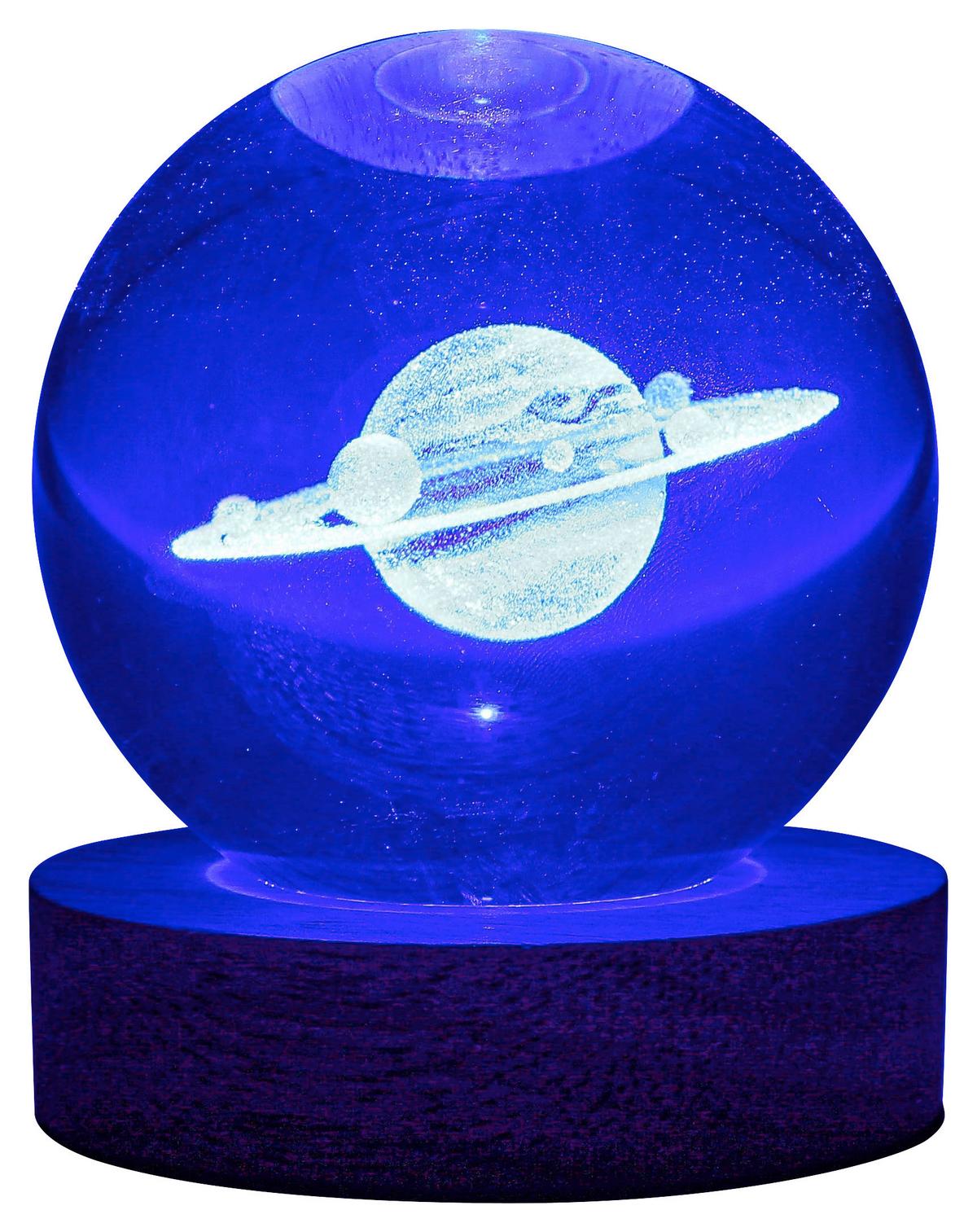 DEKORAČNÍ LED SVÍTIDLO MONI - průhledné/přírodní barvy, Romantický / Rustikální, kompozitní dřevo/plast (8/9,5cm) - Mömax