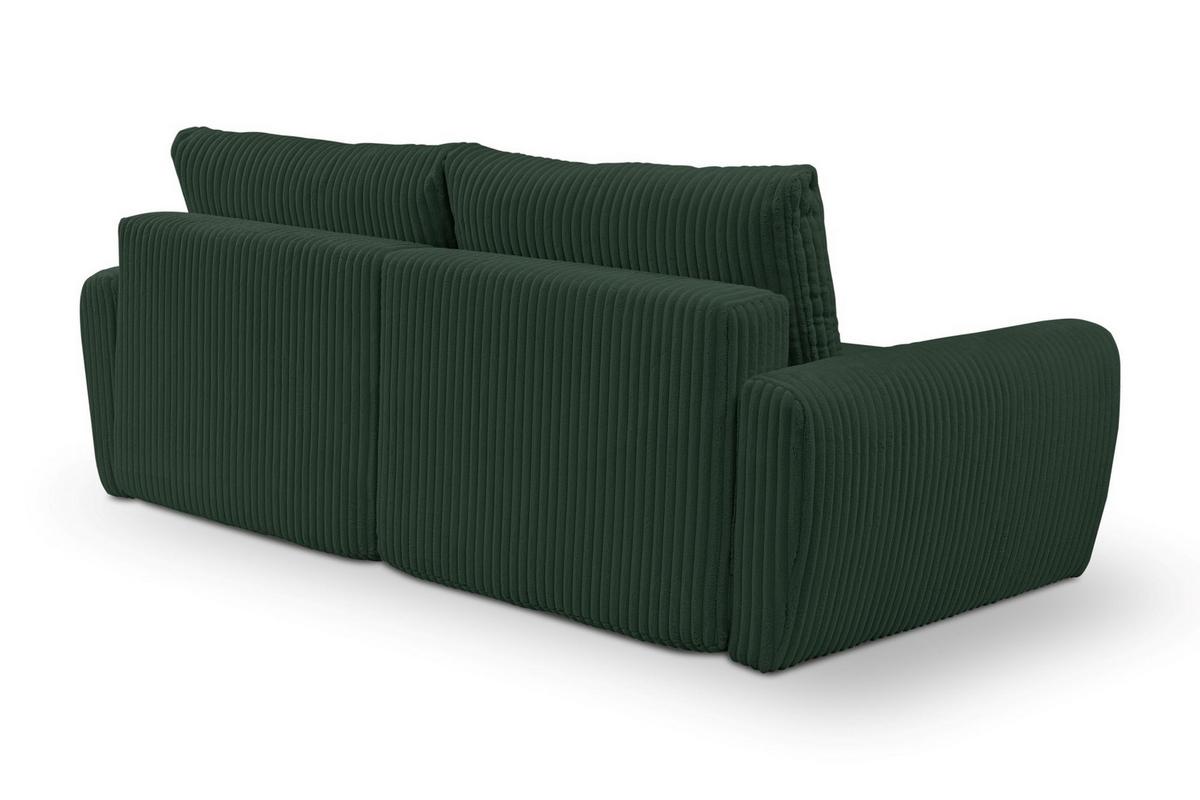 Schlafsofa Mevi Grün B: 240 Cm - Grün, MODERN (240/72-90/120cm) - Premium Living
