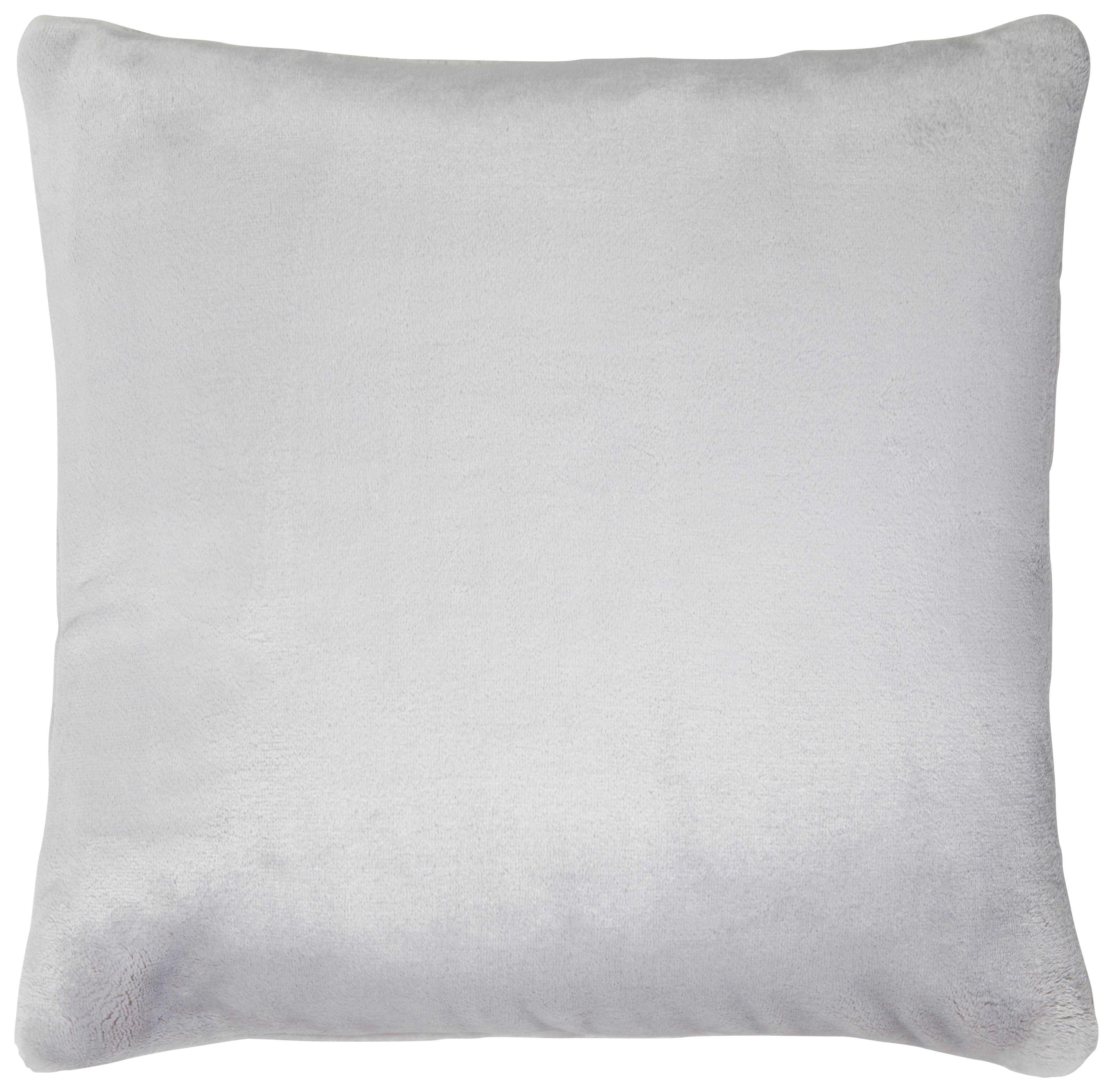 Zierkissen Oslo - Silberfarben, MODERN, Textil (45/45cm) - Luca Bessoni