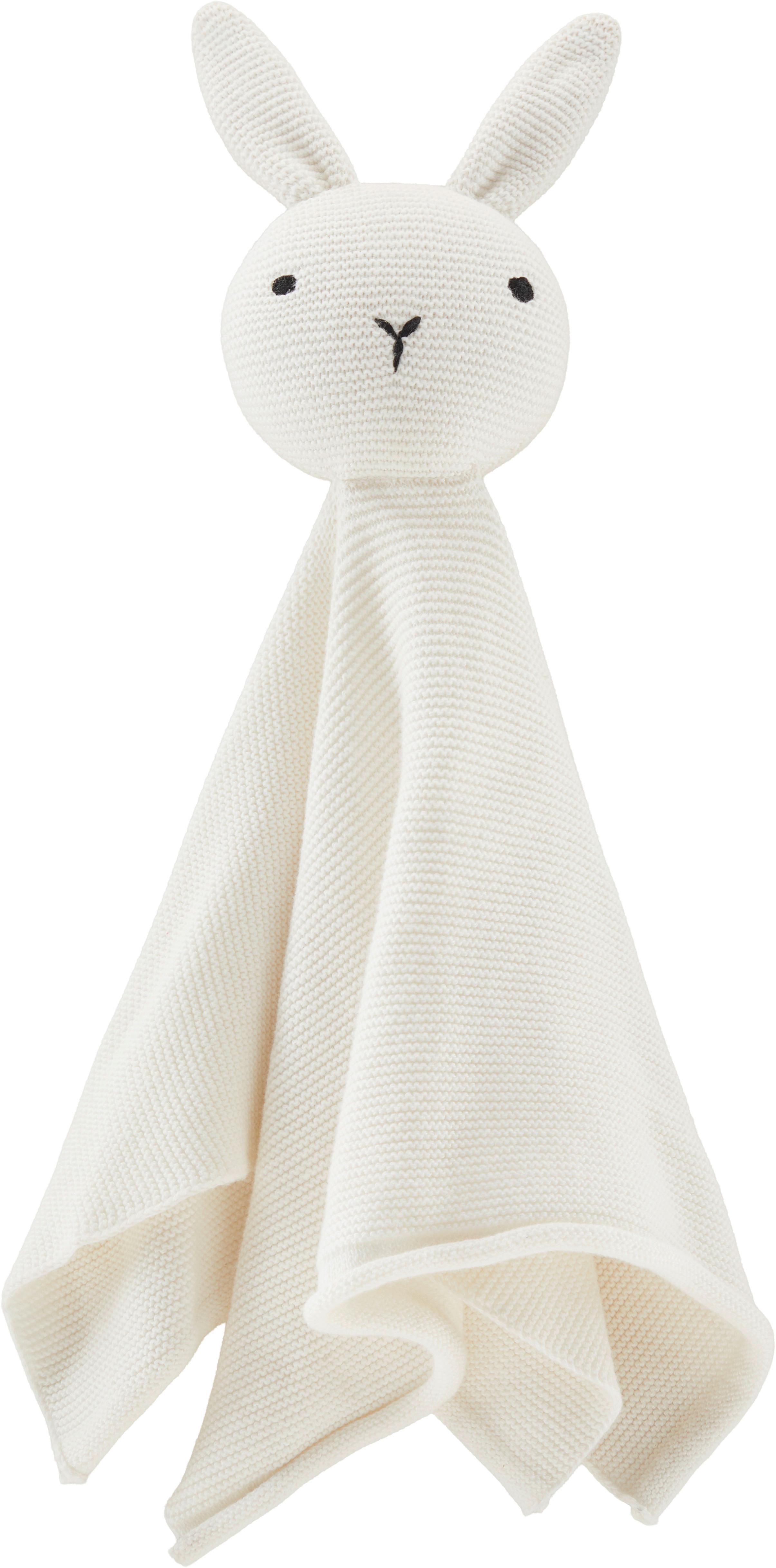 Schmusetuch Mimi - Weiß, Textil (35/35cm) - BUNINO