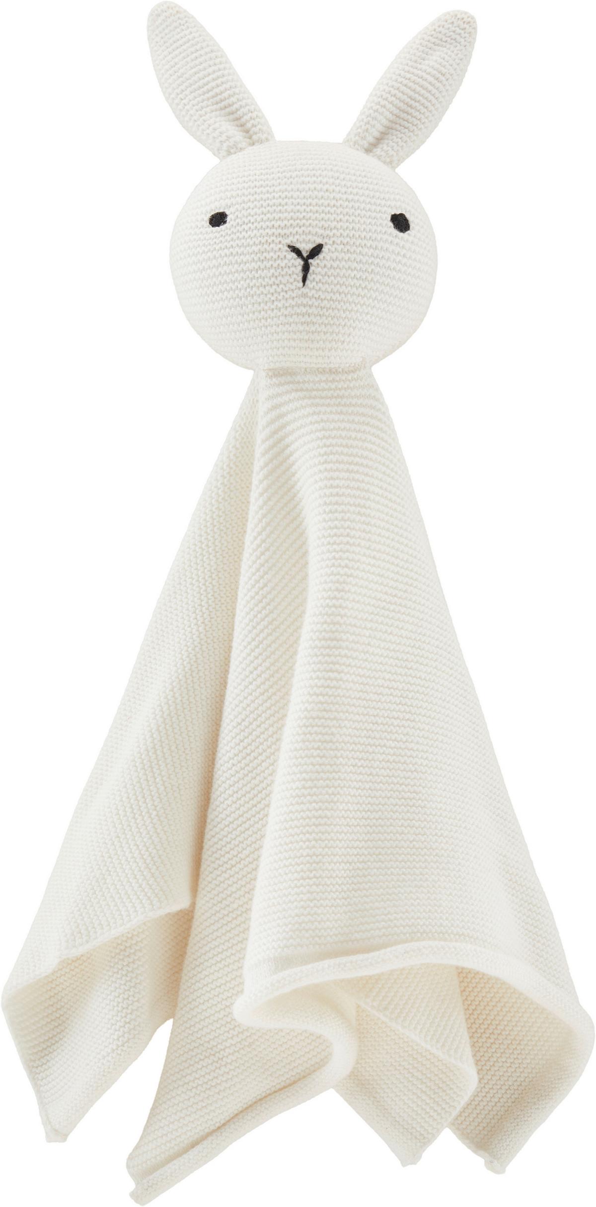 Schmusetuch Mimi - Weiß, Textil (35/35cm) - BUNINO