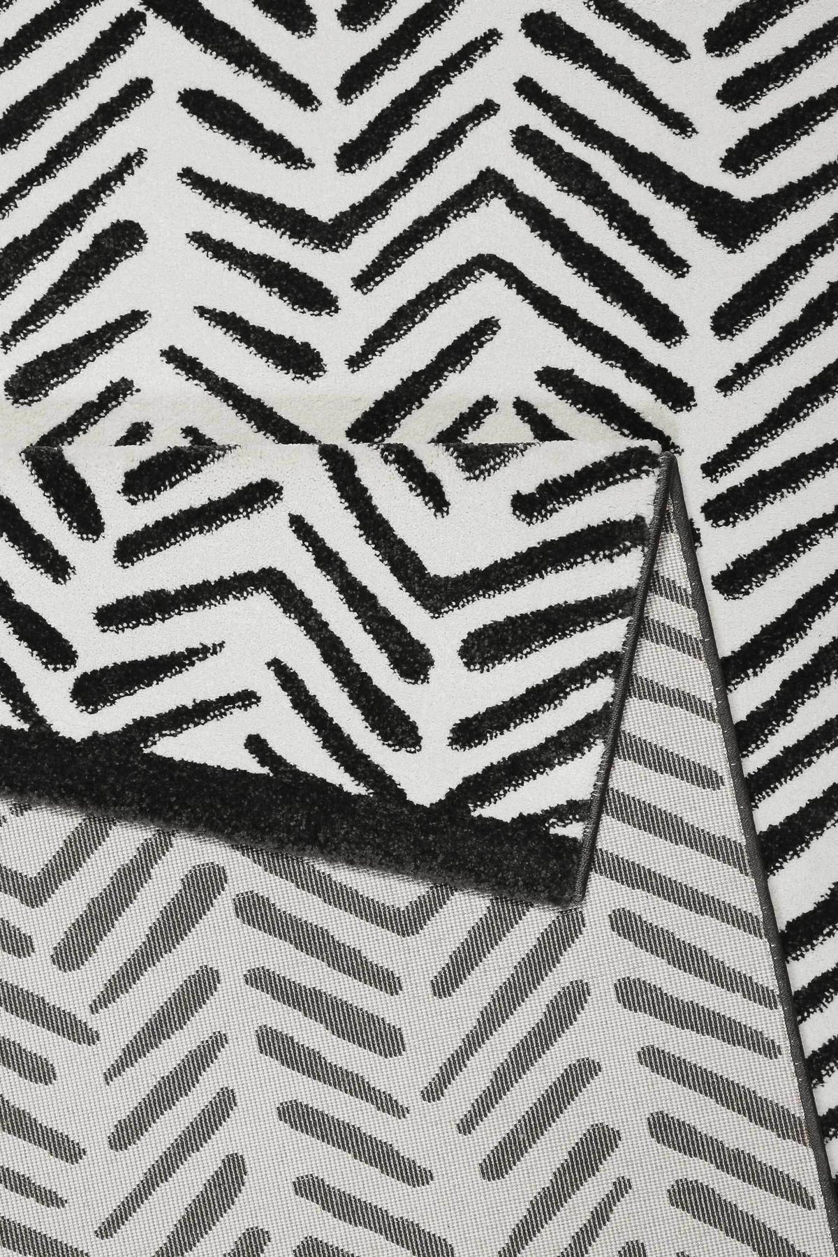 Webteppich Congo - Weiß, Design, Textil (133/200cm) - Esprit