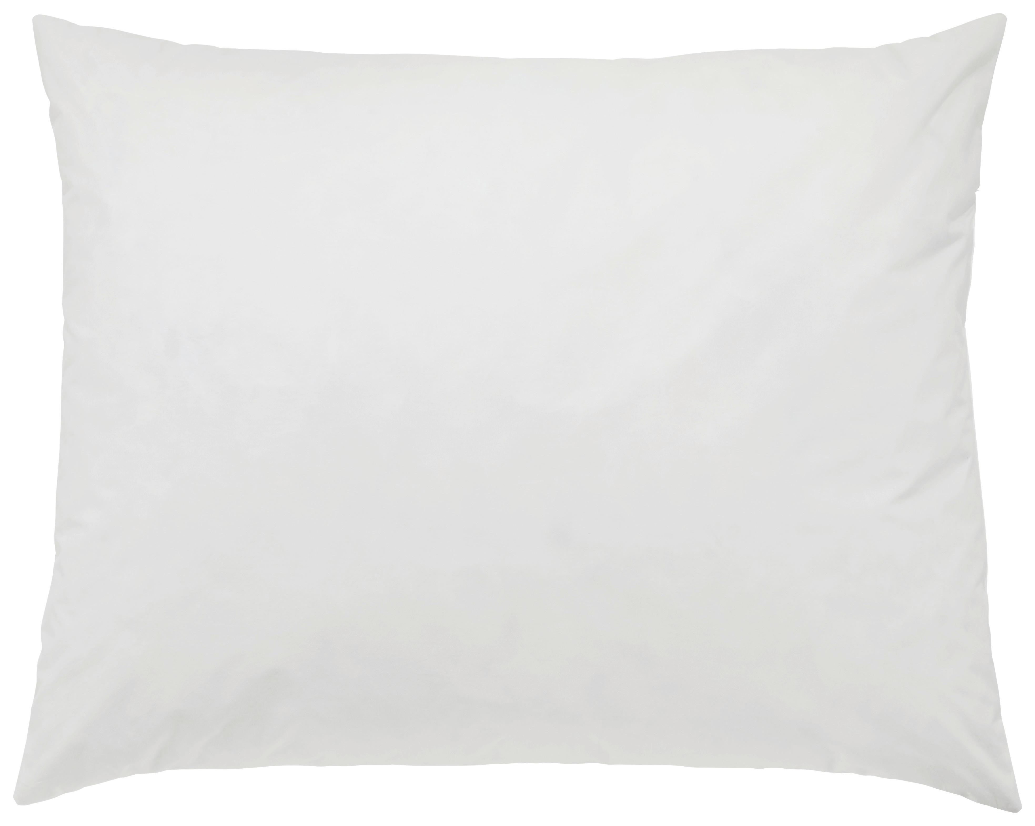 VANKÚŠ POD HLAVU Henri, 70/90cm, biela - biela, textil (70/90cm) - Modern Living