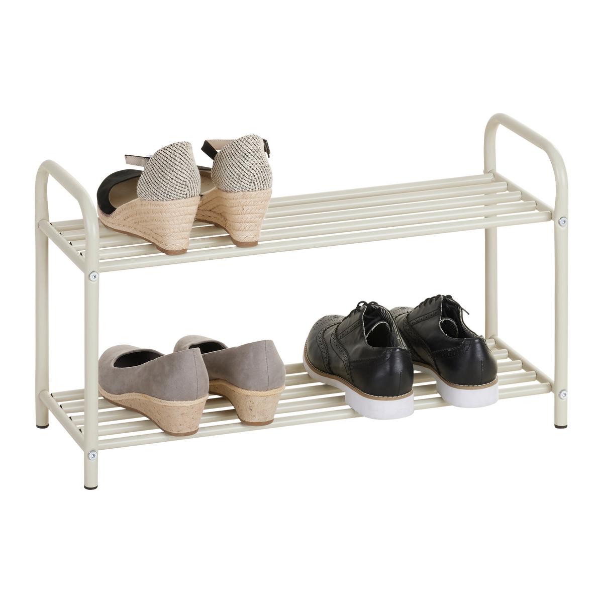 REGÁL NA TOPÁNKY MAX -EXKLUSIV- - čierna/kašmírová, Modern, kov/plast (60/34/23cm) - Mömax