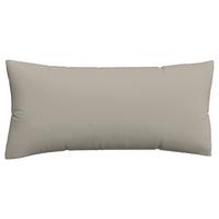 Kopfpolsterbezug Woven Satin - Taupe, Basics, Textil (40/80cm) - Schlafgut