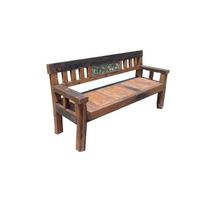 Gartenbank Sumba - Dunkelbraun, Basics, Holz (180/90/54,5cm) - Gardenson