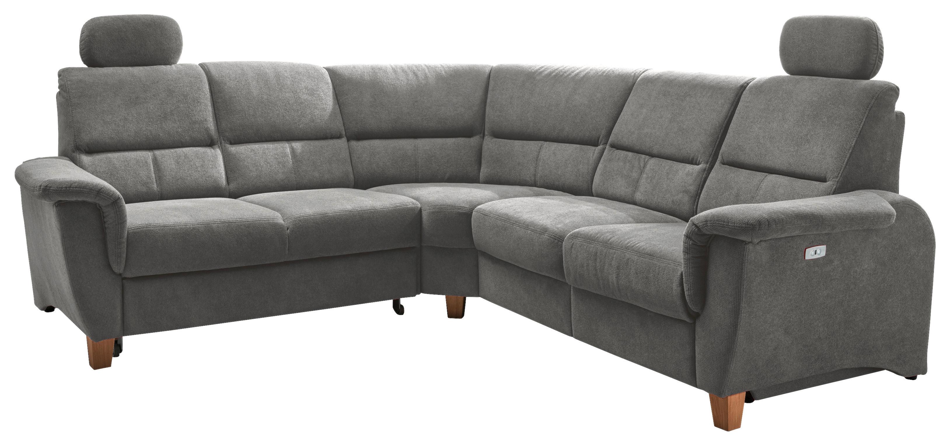Ecksofa Parole Dunkelgrau S:238/241 cm